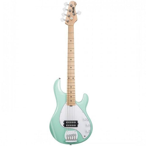 Sterling By Music Man Ray5 5 String Bass Guitar In Mint Green, Haworth Guitars