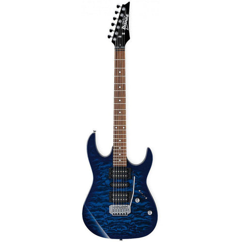 Ibanez GRX70QA TBB Electric Guitar, Ibanez, Haworth Music