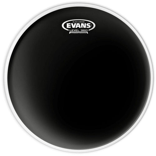 Evans Black Chrome Drum Head, 6 Inch, Evans, Haworth Music