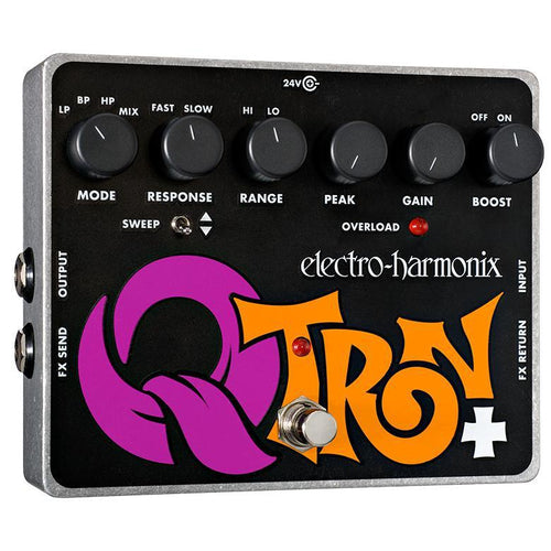 Electro-Harmonix Q-Tron Plus Envelope Filter with Effects Loop Pedal, Electro-Harmonix, Haworth Music