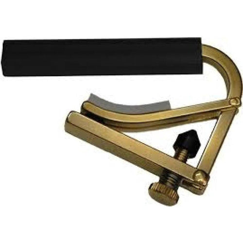 Shubb C2B Original Nylon String Guitar Capo Plain Brass for Classical, Shubb, Haworth Music