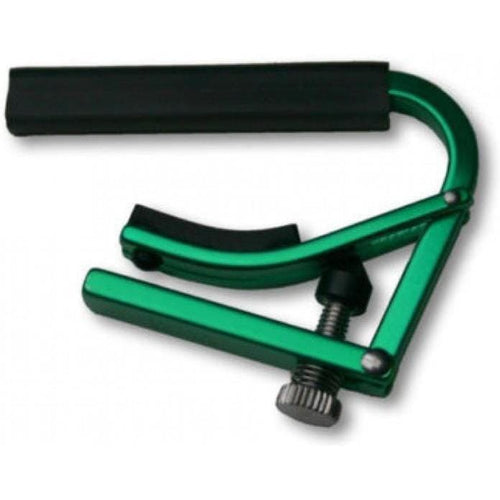 Shubb Lite Aluminium Series Steel String Guitar Capo Green for Acoustic or Electric, Shubb, Haworth Music