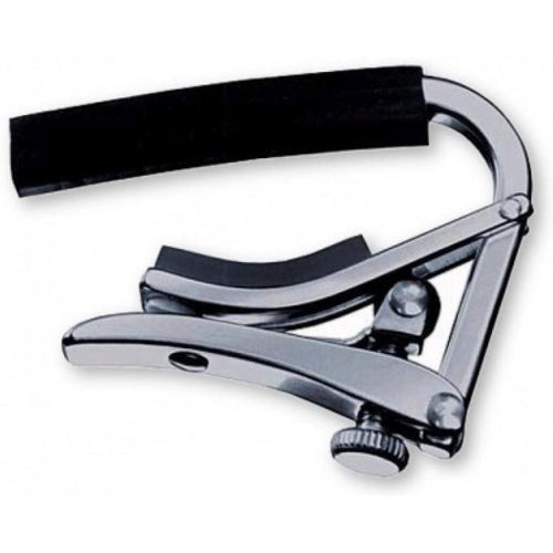 Shubb S1 Deluxe Steel String Guitar Capo Stainless Steel for Acoustic or Electric, Shubb, Haworth Music