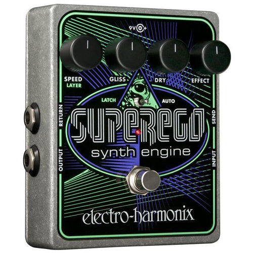 Electro-Harmonix Superego Synth Engine Pedal, Electro-Harmonix, Haworth Music