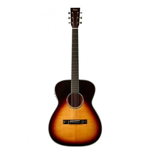 Tasman TA300O-E OM Acoustic Electric with Premium Hard Case, Haworth Guitars