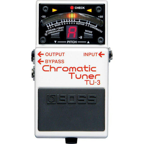 Boss TU-3 Chromatic Tuner Pedal, Boss, Haworth Music