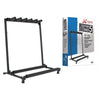 Xtreme GS805 Multi Guitar Rack Stand Fits 5 Guitars For Electric Bass Acoustic, Xtreme, Haworth Music